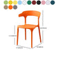 Modern Style Stackable Chairs Dining Armless Open Back Chair with Plastic Legs for Kitchen Clearhalo ' kitchen&dining_furn' 'Dining Chairs' 'Dining Tables & Seating' 'dining_chair' 'furn' 'furn_dining_chair' 'Furniture' 'furniture_dining_chair' 'Kitchen & Dining Furniture' 'kitchen' 1200x1200_2ebc238b-56f0-4b22-bbee-5d52c6a62cbc