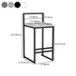 Scandinavian Style Bar-stool with Sled Legs Square Seat Counter Stool for Kitchen Bar Clearhalo 'Bar Furniture' 'Bar Stools' 'bar_stools' 'furn' 'furn_bar_stools' 'furniture_bar_stools' 'Kitchen & Dining Furniture' 'kitchen&dining_furn' 'kitchen' 'kitchen_furn' Furniture' 1200x1200_2ebf5347-def2-4f56-b865-f6b0cda436af