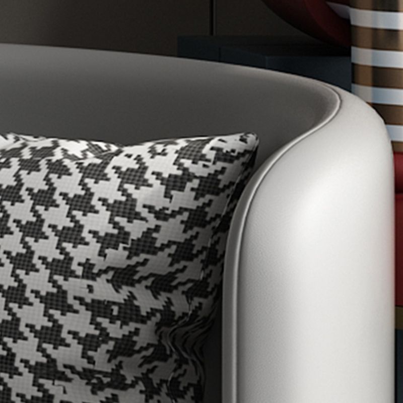 Faux Leather Armless Chair 21.65" Wide Chair with Basic Four Leg Clearhalo 'Accent Chairs' 'accent_chairs' 'Chairs & Seating' 'furn' 'furn_accent_chairs' 'Furniture' 'Living Room Furniture' 1200x1200_2ec01908-b644-4a43-820e-cfdfcb3fe1f7