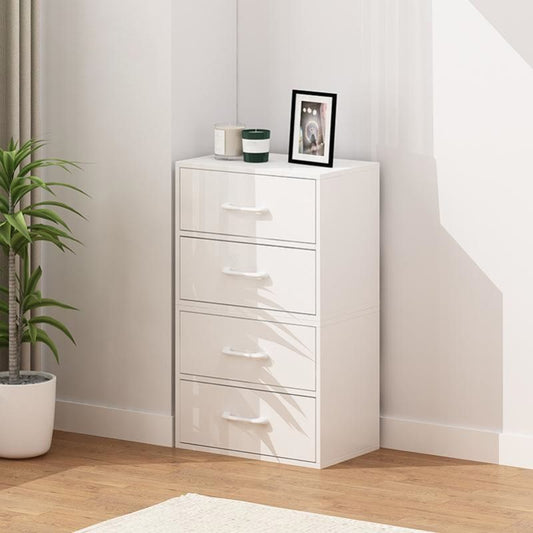 Contemporary Rectangle Standard Gloss Finish with Drawer Chest Clearhalo 'Cabinets & Chests' 'cabinets_chests' 'furn' 'furn_cabinets_chests' 'Furniture' 'Living Room Furniture' 1200x1200_2ec57e47-58c9-413f-8ca8-dee460fc2fab