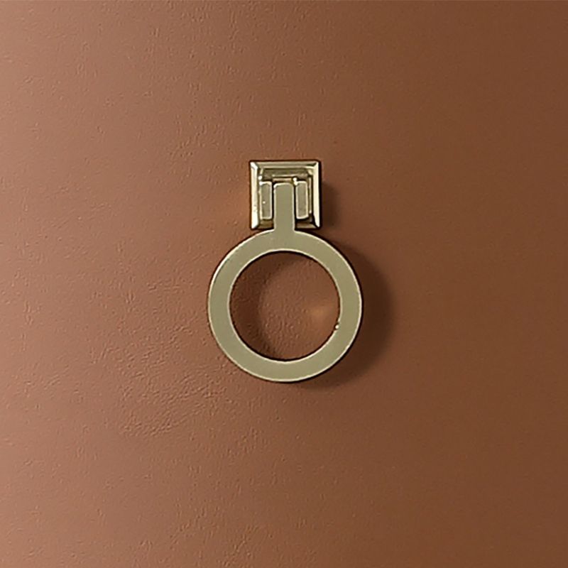 Hedendaags accenttafel nachtkastje glas nachtkastje met 3 laden