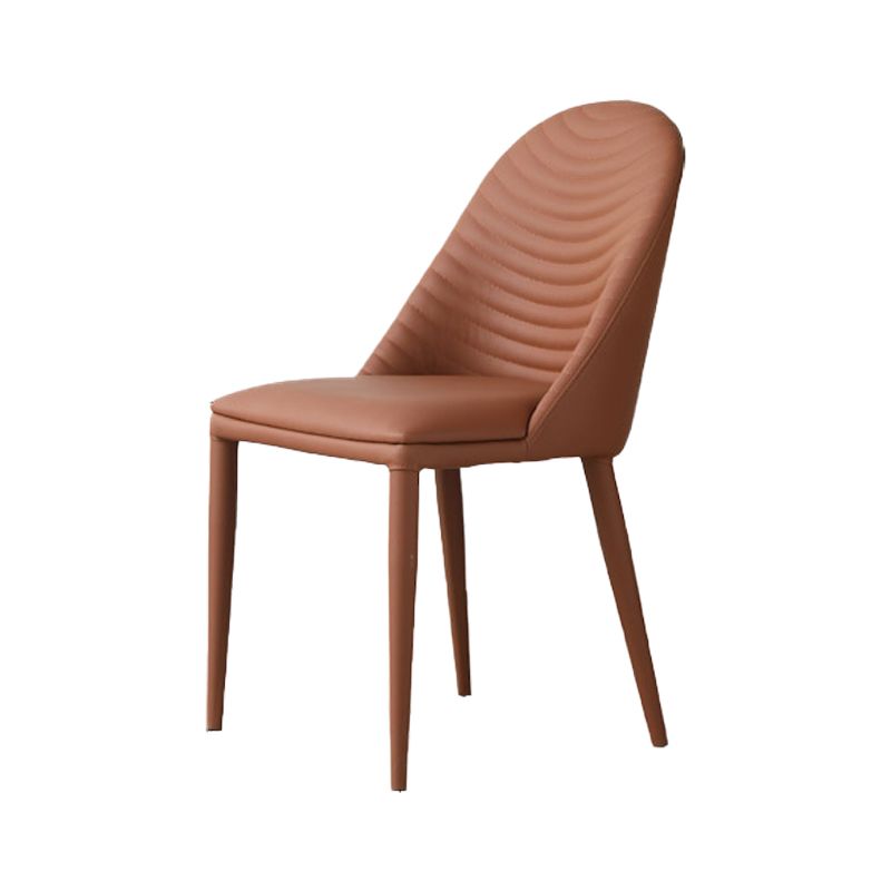 Modern Style Dining Chairs Kitchen Armless Side Chairs with Metal Legs Clearhalo ' kitchen&dining_furn' 'Dining Chairs' 'Dining Tables & Seating' 'dining_chair' 'furn' 'furn_dining_chair' 'Furniture' 'furniture_dining_chair' 'Kitchen & Dining Furniture' 'kitchen' 1200x1200_2ec9b780-28e4-4c17-bdba-504f15f4afe2