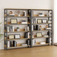 Black Modern Open Back Shelf Bookcase Shelves Included for Home Office Clearhalo 'Bookcases' 'furn' 'furn_bookcases' 'Furniture' 'Office Furniture' 1200x1200_2ecbddc1-0151-4f4c-bef4-f36f6acba8a4
