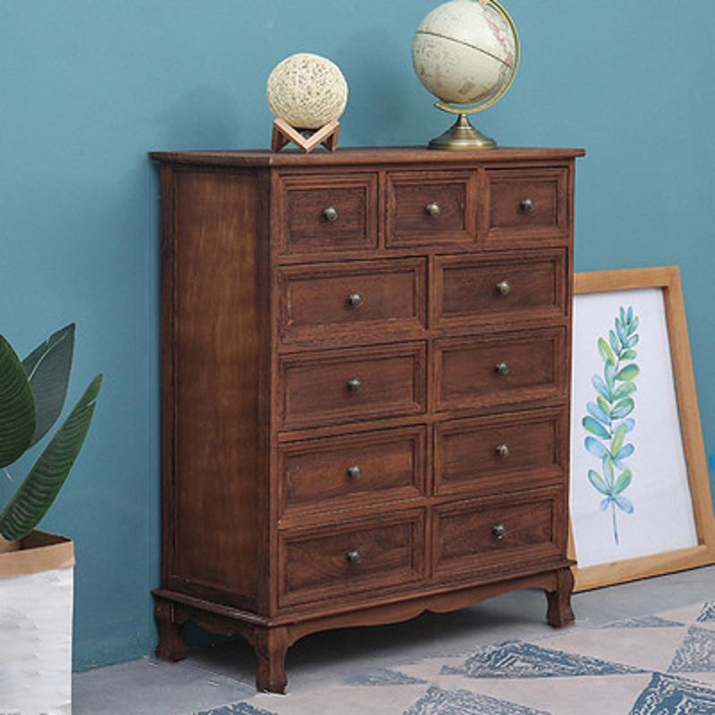 Nautical Matte Finish Storage Chest Solid Wood Bedroom Dresser Clearhalo 'Bedroom Furniture' 'Dressers & Chests' 'dressers_chests' 'furn' 'furn_dressers_chests' 'Furniture' 1200x1200_2ecc06a1-076f-43cf-a204-1f99516662fc