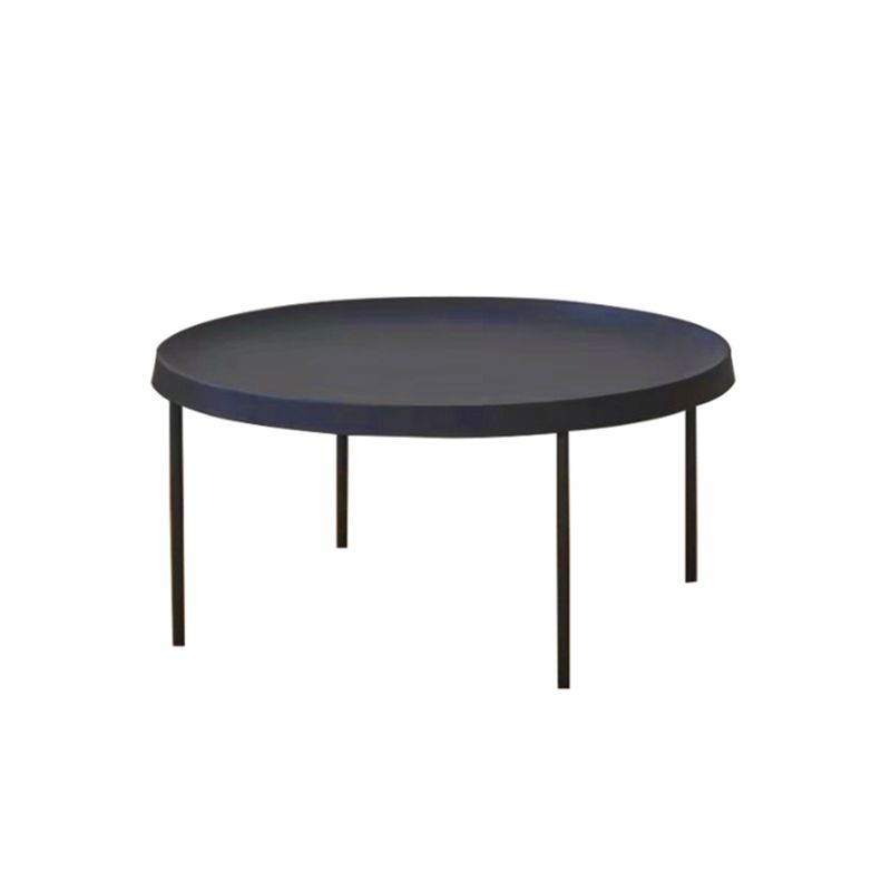 Mid-Century Modern Tray Top Coffee Table 4 Legs Iron Cocktail Table Clearhalo 'Coffee & Accent Tables' 'Coffee Tables' 'coffee_tables' 'furn' 'furn_coffee_tables' 'Furniture' 'Living Room Furniture' 1200x1200_2ed1e666-06c8-48db-b580-2d8c0a030169