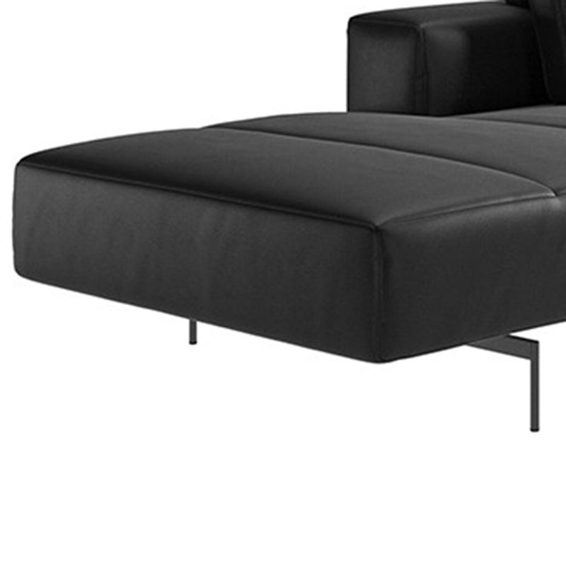 Glam Upholstered Leather Chaise Lounge Couch Metal Chaise Lounge Chair Clearhalo 'Chairs & Seating' 'Chaise Lounge' 'chaise_lounge' 'furn' 'furn_chaise_lounge' 'Furniture' 'Living Room Furniture' 1200x1200_2ed2f9a3-6466-49b8-836f-e805a8d75dae