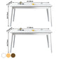 Contemporary Solid Wood Rectangle Shape Dining Table Standard Dining Table with 4 Legs Base Clearhalo ' dining_table' 'Dining Tables & Seating' 'Dining Tables' 'furn' 'furn_dining_table' 'Furniture' 'furniture_dining_table' 'Kitchen & Dining Furniture' 'kitchen&dining_furn' 'kitchen' 'kitchen_dining_table' 1200x1200_2ed6181c-a80c-417d-afcb-38f3fd50fcdc