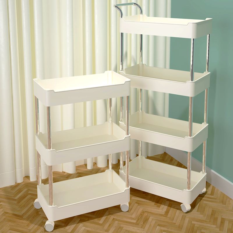 Contemporary Open Etagere Bookshelf with Steel Frame Plastic Bookshelf Clearhalo 'Bookcases' 'furn' 'furn_bookcases' 'Furniture' 'furniture_bookcases' 'kitchen' 'kitchen_bookcases' 'Living Room Furniture' 'Office Furniture' 1200x1200_2ed665f8-61e1-40f2-a35a-2abfeca01173