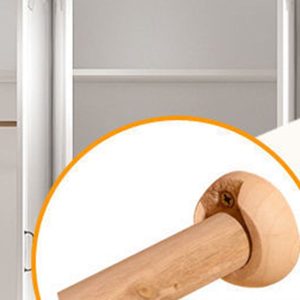 Engineered Wood Wardrobe Closet with Garment Rod White Wardrobe Cabinet Clearhalo 'Armoires & Wardrobes' 'armoires_wardrobes' 'Bedroom Furniture' 'furn' 'furn_armoires_wardrobes' 'Furniture' 1200x1200_2eda71f8-c530-479e-a1f7-3d91120e128c