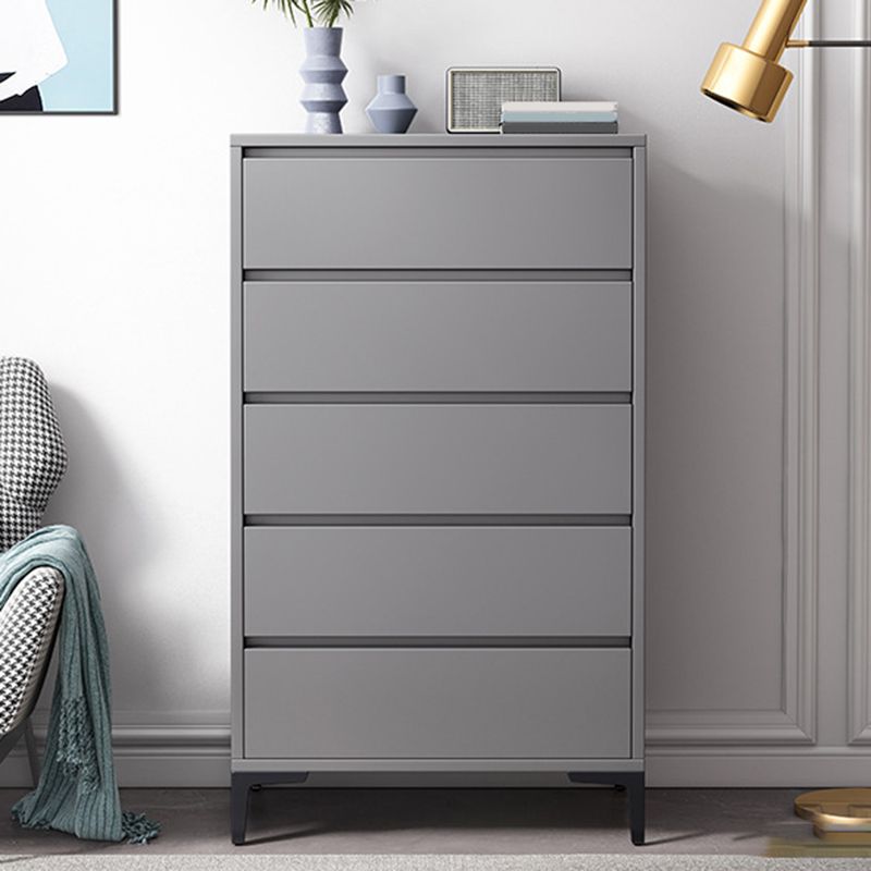 Contemporary Engineered Wood Storage Chest Bedroom Chest in Gray with Drawers Clearhalo 'Bedroom Furniture' 'Dressers & Chests' 'dressers_chests' 'furn' 'furn_dressers_chests' 'Furniture' 1200x1200_2edc2956-5187-435f-9380-959466fbe322