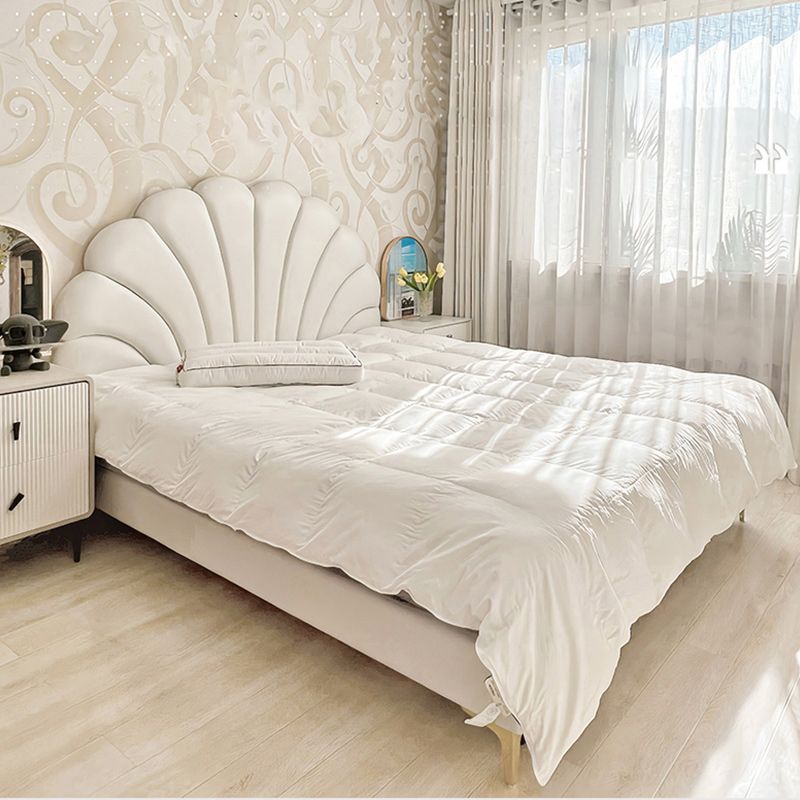 Tesina imbottita con cornice standard in pelle vera e propria contemporanea