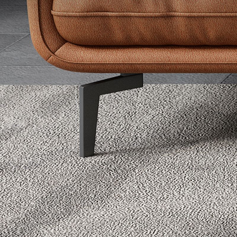 Recessed Arm Tan Contemporary Removable Cushions Faux Leather Sofa & Chaise Clearhalo 'furn' 'furn_sectionals' 'Furniture' 'furniture_sectionals' 'kitchen' 'kitchen_sectionals' 'Living Room Furniture' 'Sectionals' 1200x1200_2ee2b4c4-8fb7-4072-9734-37404e1c1f87