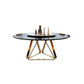 Stone Top Dining Table Traditional Luxury Table with Gold Pedestal Base Clearhalo 'Dining Tables & Seating' 'Dining Tables' 'dining_table' 'furn' 'furn_dining_table' 'Furniture' 'furniture_dining_table' 'Kitchen & Dining Furniture' 'kitchen' 'kitchen_dining_table' 1200x1200_2ee48c5e-e79f-46a4-bfc5-13a081d86c6e