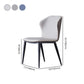 Contemporary Design Wingback Armless Side Chairs Leather Dining Side Chair Clearhalo ' kitchen&dining_furn' 'Dining Chairs' 'Dining Tables & Seating' 'dining_chair' 'furn' 'furn_dining_chair' 'Furniture' 'furniture_dining_chair' 'Kitchen & Dining Furniture' 'kitchen' 1200x1200_2ee4c6e1-5431-4de8-ae2d-30c47ce764f7