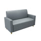47.27"D x 25.59"W x 33.46"H Contemporary Glam 2-seat Sofa for Restaurant Clearhalo 'furn' 'furn_sofas' 'Furniture' 'furniture_sofas' 'kitchen' 'kitchen_sofas' 'Living Room Furniture' 'Sofa' 'sofas' 1200x1200_2ee6d414-699d-455e-97c0-329c72beb7ec