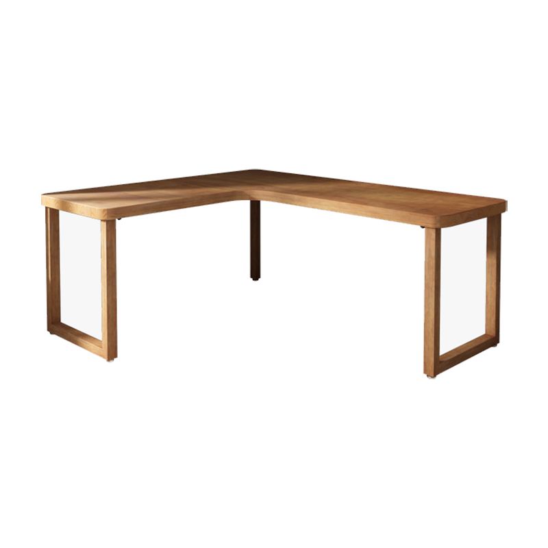 Scrivania per ufficio in legno massiccio contemporaneo da 29,53 pollici da ufficio alto