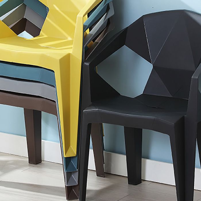 Modern Style Chair Dining Arm Chairs for Kitchen with Plastic Legs Clearhalo 'Dining Chairs' 'Dining Tables & Seating' 'dining_chair' 'furn' 'furn_dining_chair' 'Furniture' 'furniture_dining_chair' 'Kitchen & Dining Furniture' 1200x1200_2eec423d-7925-4afd-8e74-1aafa66b14ec