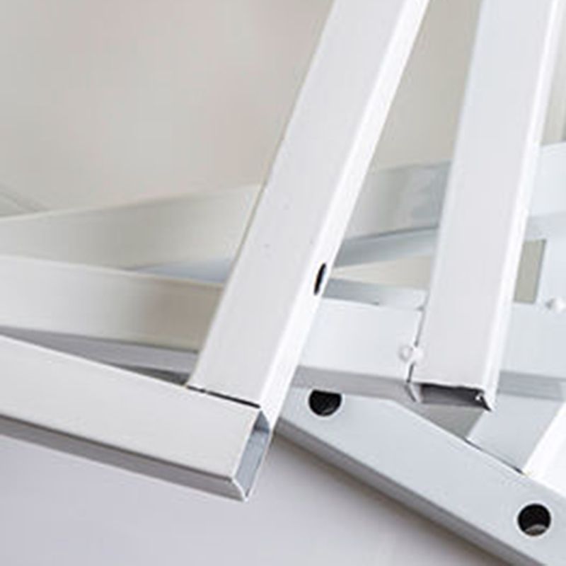 11.8 "Échelle de large étagère de livre contemporain Home Metal Libshelf