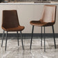 Industrial Style Solid Back Dining Side Chair Leather Dining Chairs for Home Use (Set of 2) Clearhalo ' kitchen&dining_furn' 'Dining Chairs' 'Dining Tables & Seating' 'dining_chair' 'furn' 'furn_dining_chair' 'Furniture' 'furniture_dining_chair' 'Kitchen & Dining Furniture' 'kitchen' 1200x1200_2ef45cd3-5846-461c-b012-cde6d9bb590b