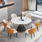 1/2/7/9 Pcs Metal Contemporary Dining Room Set with Round Table Dinette Set Clearhalo 'Dining Room Sets' 'Dining Tables & Seating' 'dining_room_set' 'furn' 'furn_dining_room_set' 'Furniture' 'furniture_dining_room_set' 'Kitchen & Dining Furniture' 'kitchen&dining_furn' 'kitchen' 1200x1200_2ef5c1c1-1ba5-47b6-a9e5-d9f77a5593b7
