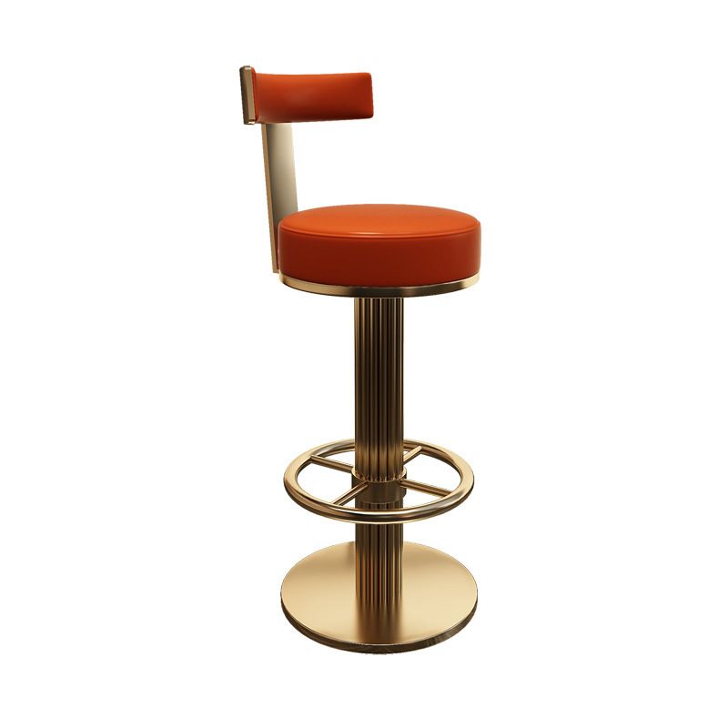 Leather Bar Stool Adjustable Height Counter Stool for Bristol Clearhalo 'Bar Furniture' 'Bar Stools' 'bar_stools' 'furn' 'furn_bar_stools' 'Furniture' 'Kitchen & Dining Furniture' 1200x1200_2ef8bbe1-6af2-4561-8bd0-d6a77593dfd6