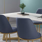 Glam 1/4/5 Pieces Dining Set Rectangle Sintered Stone Dining Table for Home Use Clearhalo 'Dining Room Sets' 'Dining Tables & Seating' 'dining_room_set' 'furn' 'furn_dining_room_set' 'Furniture' 'furniture_dining_room_set' 'Kitchen & Dining Furniture' 'kitchen&dining_furn' 'kitchen' 1200x1200_2ef92048-ad49-4a9e-9458-2a734ec11bd3