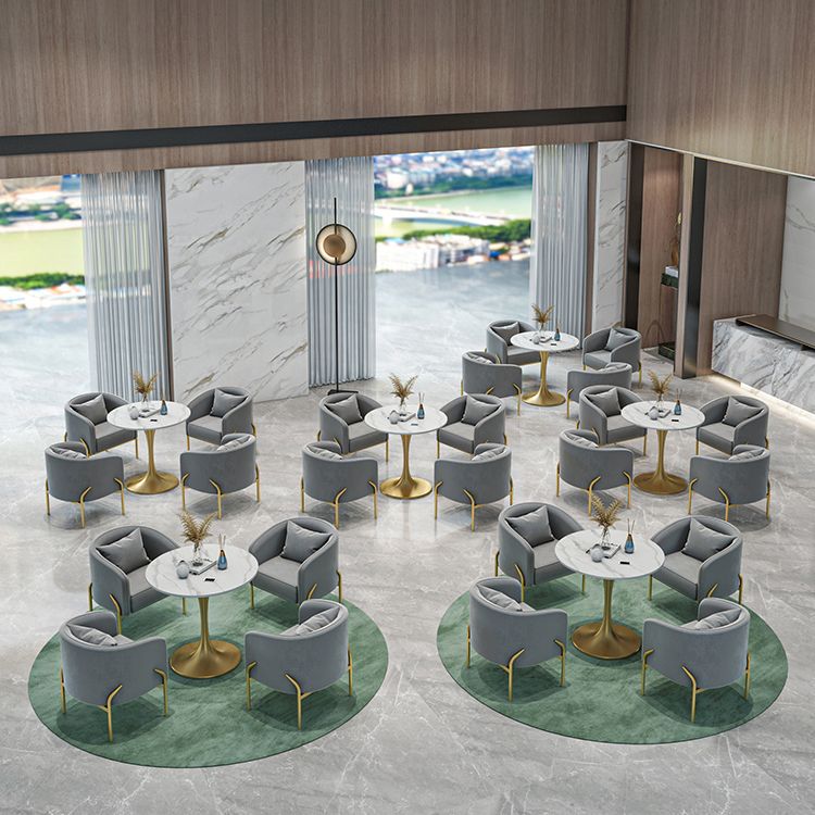 Contemporary Round Dining Table Sintered Stone Dining Table with Tulip Base Clearhalo ' dining_table' 'Dining Tables & Seating' 'Dining Tables' 'Furniture' 'furniture_dining_table' 'Kitchen & Dining Furniture' 'kitchen&dining_furn' 'kitchen' 'kitchen_dining_table' 1200x1200_2efa27af-fee4-42e1-9448-8e1b5e60e40e