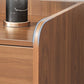 Armoire de chevet en bois moderne table de chevet ouverte minimaliste avec tiroirs