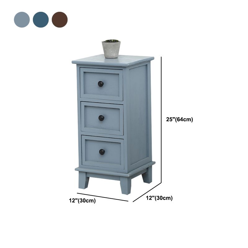 12 "W traditionele houtlingerie borst verticale opbergkast met laden