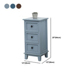 12" W Traditional Wood Lingerie Chest Vertical Storage Chest with Drawers