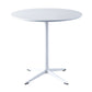 Metal Contemporary Round Dining Table Wood Top Table for Dining Room and Kitchen Clearhalo ' dining_table' 'Dining Tables & Seating' 'Dining Tables' 'Furniture' 'furniture_dining_table' 'Kitchen & Dining Furniture' 'kitchen&dining_furn' 'kitchen' 'kitchen_dining_table' 1200x1200_2f040e8b-43d5-4667-bdcd-d33a0c86dac2