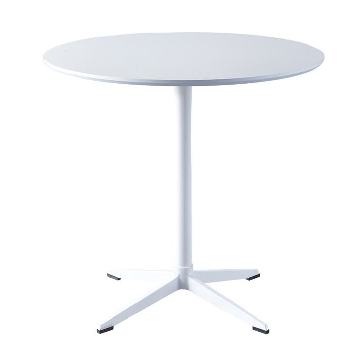 Metal Contemporary Round Dining Table Wood Top Table for Dining Room and Kitchen Clearhalo ' dining_table' 'Dining Tables & Seating' 'Dining Tables' 'Furniture' 'furniture_dining_table' 'Kitchen & Dining Furniture' 'kitchen&dining_furn' 'kitchen' 'kitchen_dining_table' 1200x1200_2f040e8b-43d5-4667-bdcd-d33a0c86dac2