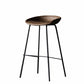 Industrial Matte Finish Leather Barstool Living Room Low Back Stool Clearhalo 'Bar Furniture' 'Bar Stools' 'bar_stools' 'furn' 'furn_bar_stools' 'Furniture' 'furniture_bar_stools' 'Kitchen & Dining Furniture' 1200x1200_2f06fa49-0ba2-4e84-a092-49277bac978a