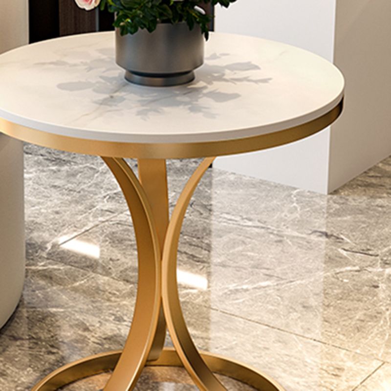 21.65" Tall Contemporary Style Side End Table Metal Frame Side Accent Table Clearhalo 'Coffee & Accent Tables' 'End & Side Tables' 'end_side_tables' 'furn' 'furn_end_side_tables' 'Furniture' 'Living Room Furniture' 1200x1200_2f0738b7-4e8a-4ac6-b6c6-2ea189437c40