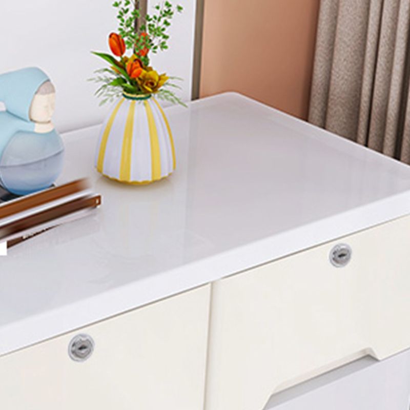 Armadio in plastica in stile moderno guardaroba per la casa con cassetti