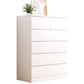 Contemporary Style Wood Accent Chest Side Cabinet with Drawers