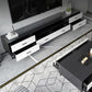 Gabinete de TV de madera y metal Moderno Minimalist Home Open TV Consola