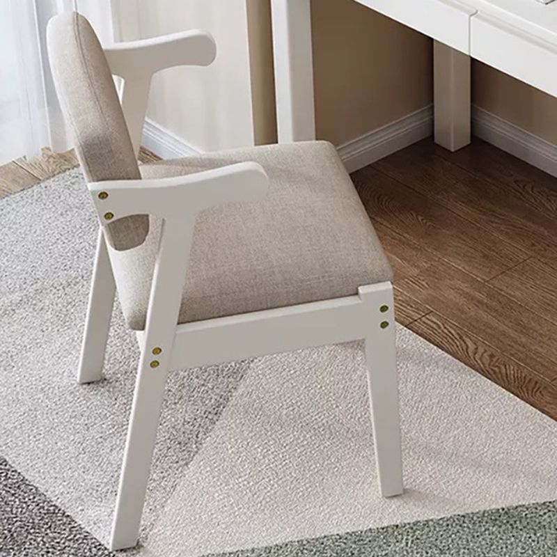 Contemporary Arm Chair Open Back Wood Dining Room Chair for Dining Room Clearhalo 'Dining Chairs' 'Dining Tables & Seating' 'dining_chair' 'furn' 'furn_dining_chair' 'Furniture' 'Kitchen & Dining Furniture' 1200x1200_2f1319b5-6ef0-4c09-8a2f-d77fa4dd3506