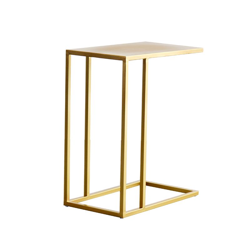 Tavolino laterale rettangolare della fascia alta rettangolare della metà secolo da 17,7 pollici