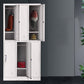Contemporary Style Wardrobe Steel Home Wardrobe Closet,35.43" D x 16.54" W x 70.87" H