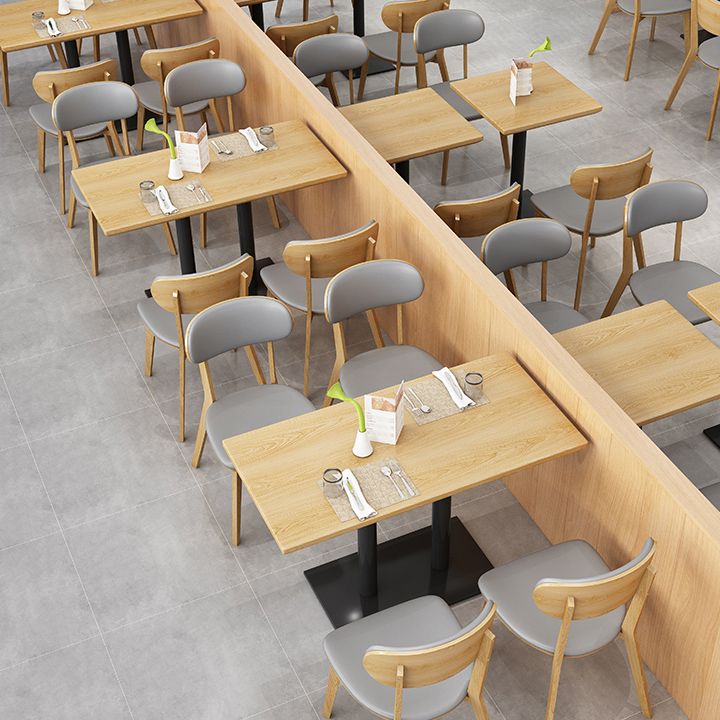 Industrial Style Dining Table Black Metal Base Table for Home Kitchen Dinner Clearhalo ' dining_table' 'Dining Tables & Seating' 'Dining Tables' 'furn' 'furn_dining_table' 'Furniture' 'furniture_dining_table' 'Kitchen & Dining Furniture' 'kitchen&dining_furn' 'kitchen' 'kitchen_dining_table' 1200x1200_2f17ec7f-a7d2-4f2c-8d3b-9626c3ff6bc2