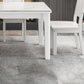 Rectangle Mid-Century Dining Table White Sintered Stone Fixed Table Clearhalo ' dining_table' 'Dining Tables & Seating' 'Dining Tables' 'furn' 'furn_dining_table' 'Furniture' 'furniture_dining_table' 'Kitchen & Dining Furniture' 'kitchen&dining_furn' 'kitchen' 'kitchen_dining_table' 1200x1200_2f1b9e0a-8579-4cb1-8b75-5f8bc8149271