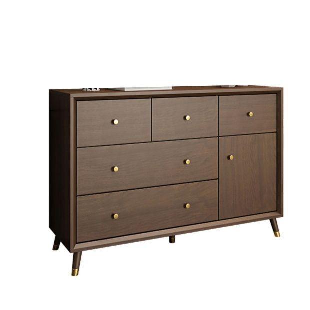 Wooden Chest Contemporary Glam Storage Chest Dresser with Drawers Clearhalo 'Bedroom Furniture' 'Dressers & Chests' 'dressers_chests' 'furn' 'furn_dressers_chests' 'Furniture' 1200x1200_2f1c04a0-87de-40cd-8a79-152b7a0507ea