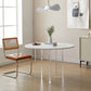 Table en pierre moderne, Table de salle à manger ronde à 3 pieds pour cuisine