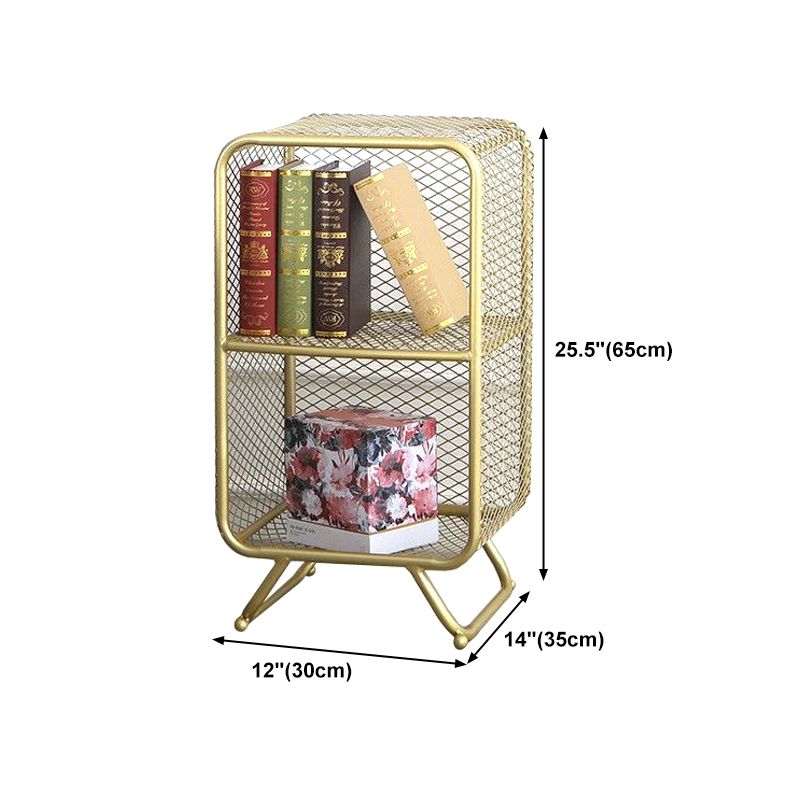 Modern Style Standard Bookcase Metal Bookshelf for Home Office