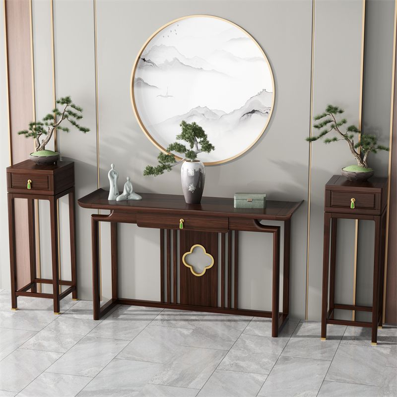 Tavolo della console contemporanea a forma di rettangolo