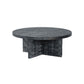 Contemporary Wooden Coffee Table Round Espresso Wood Cocktail Table Clearhalo 'Coffee & Accent Tables' 'Coffee Tables' 'coffee_tables' 'furn' 'furn_coffee_tables' 'Furniture' 'Living Room Furniture' 1200x1200_2f28edba-8661-46c8-b721-f391affe886b