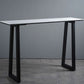 Industrial Bar Table 42-inch Height Stone Top Bistro Table for Coffee Shop Clearhalo 'Bar Furniture' 'Bar Tables' 'bar_tables' 'furn' 'furn_bar_tables' 'Furniture' 'furniture_bar_tables' 'Kitchen & Dining Furniture' 1200x1200_2f290656-9b94-47f6-bf30-117a85c92979