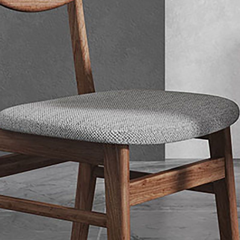 Contemporary Kitchen Solid Wood Side Chair Set Open Back Dining Side Chair Clearhalo 'Dining Chairs' 'Dining Tables & Seating' 'dining_chair' 'furn' 'furn_dining_chair' 'Furniture' 'furniture_dining_chair' 'Kitchen & Dining Furniture' 1200x1200_2f2915fc-1d49-4e18-8153-db8974e5a57f