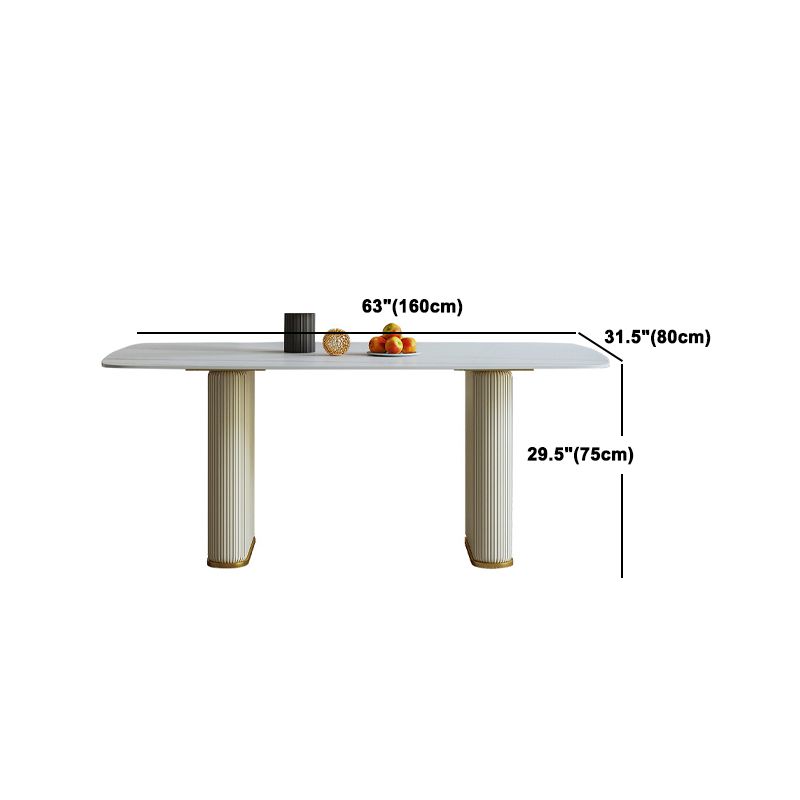 Juego de mesa rectángulo glamoroso 1/2/5/7 piezas de comedor para cocina